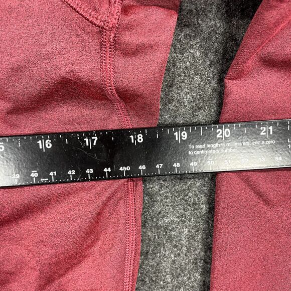 Nike Pro Stay Warm Compression Hoodie Women's Large Pink Red Pullover - Picture 4 of 7